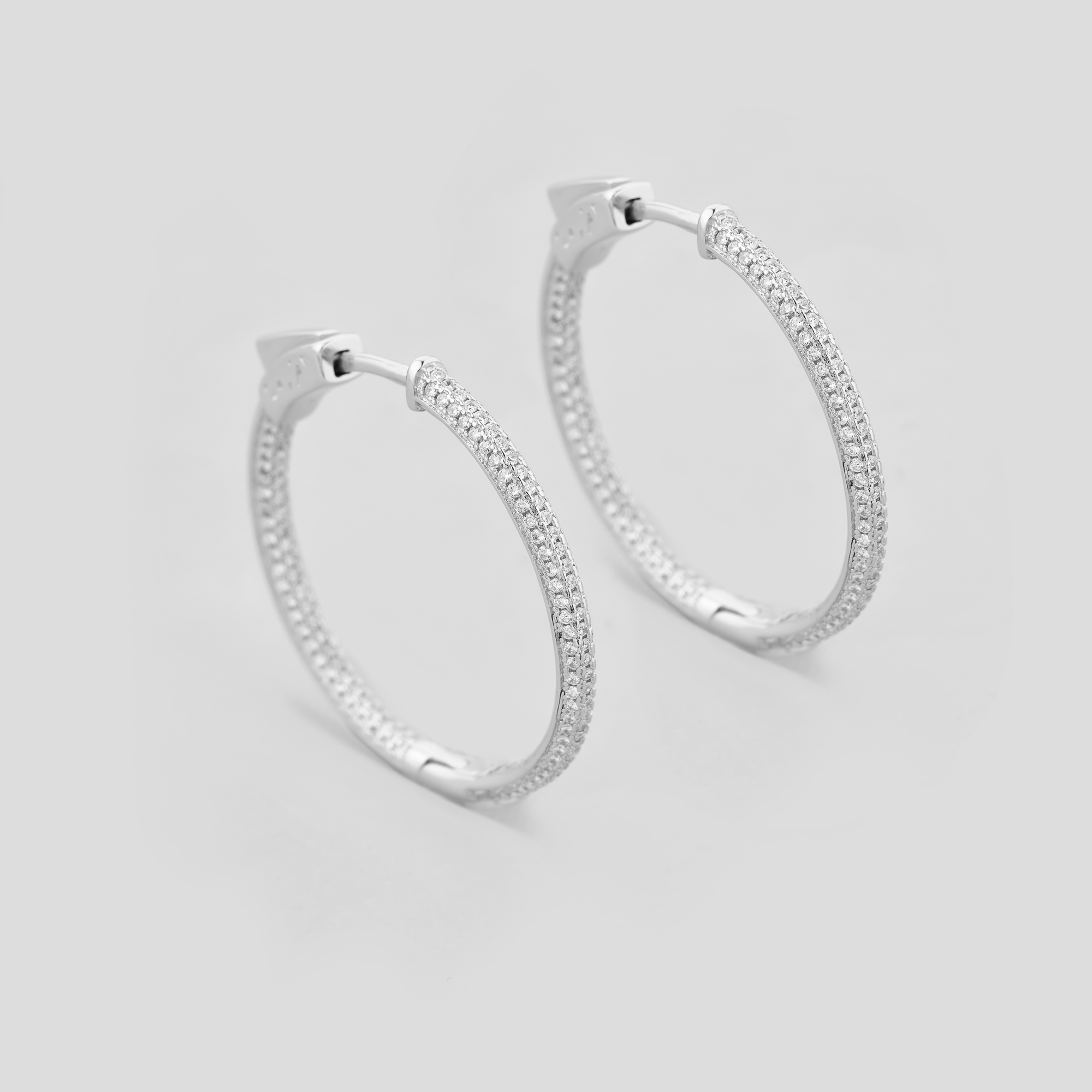 

Серебряные серьги Minimal 520595б