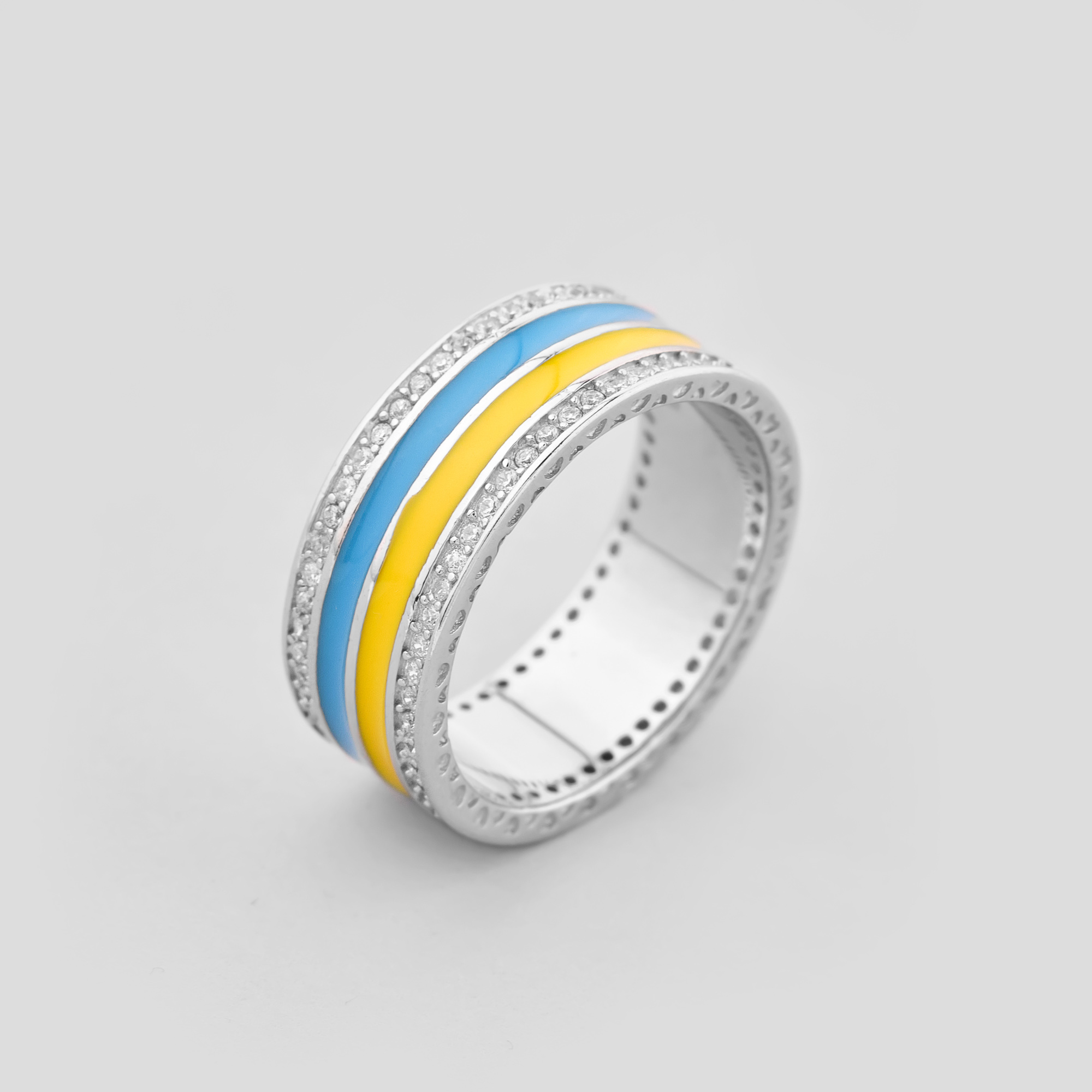 

Серебряное кольцо Minimal 510512б- 16