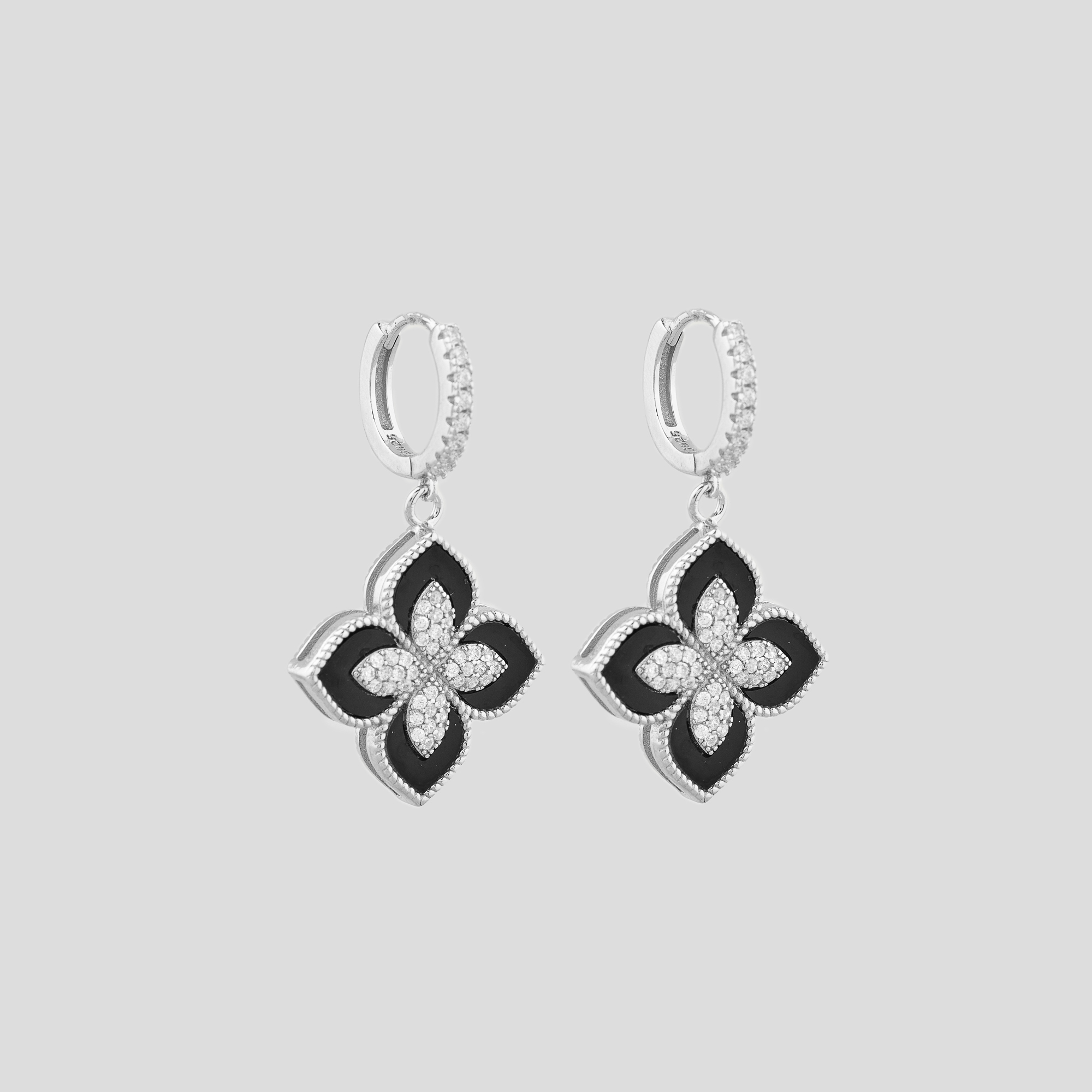

Серебряные серьги Minimal 92-0027/1ч