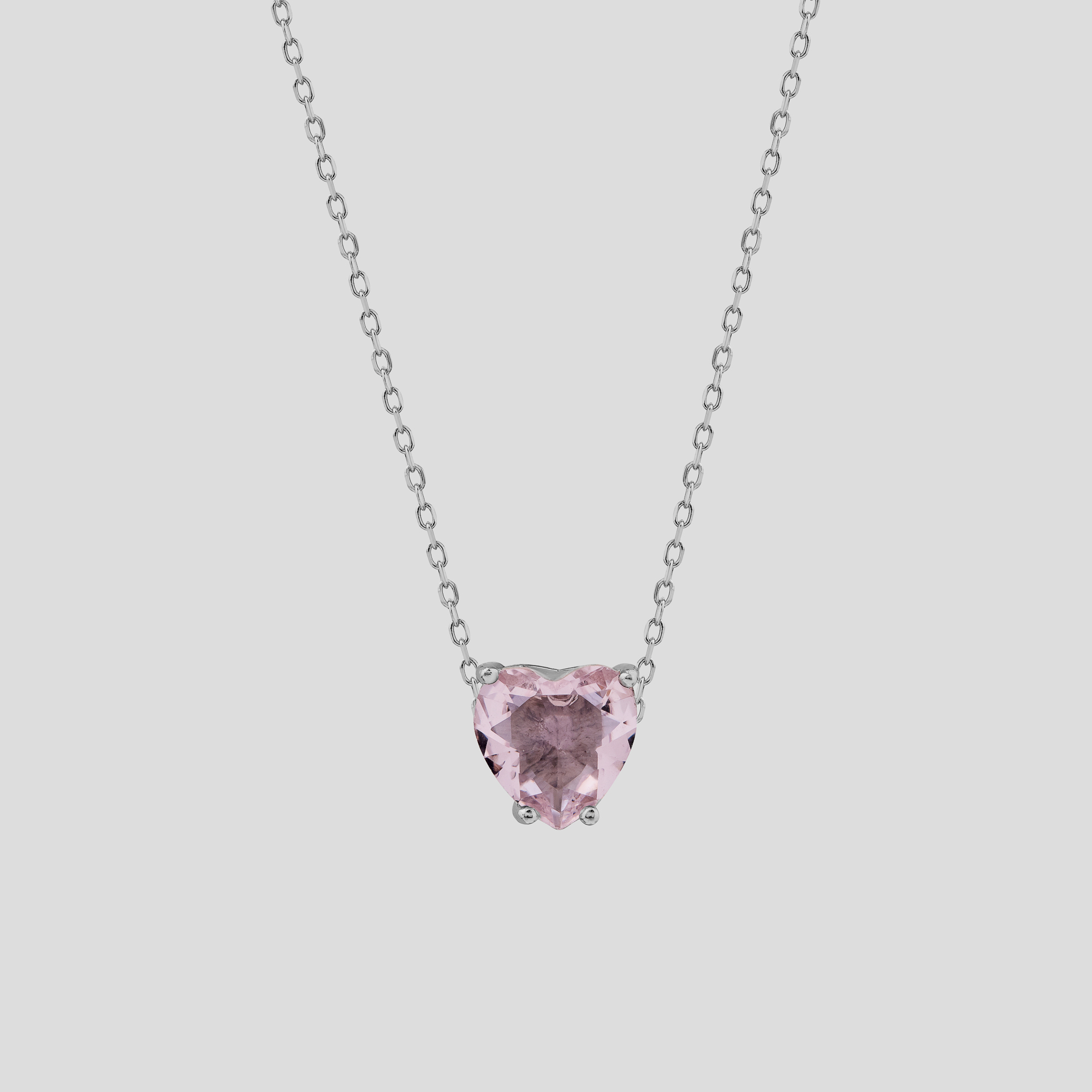 

Серебряная подвеска Minimal FN3092(розовий)