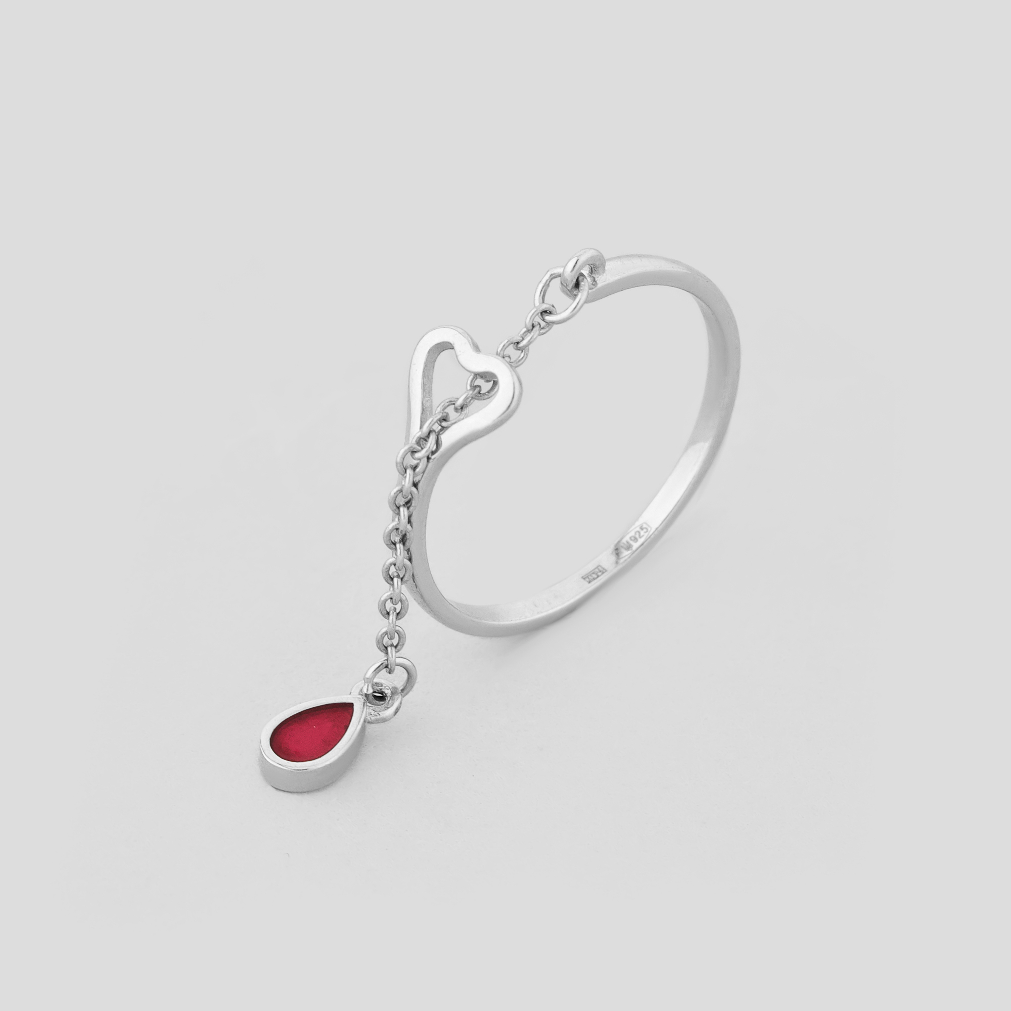 

Серебряное кольцо Minimal 10582ekr-17