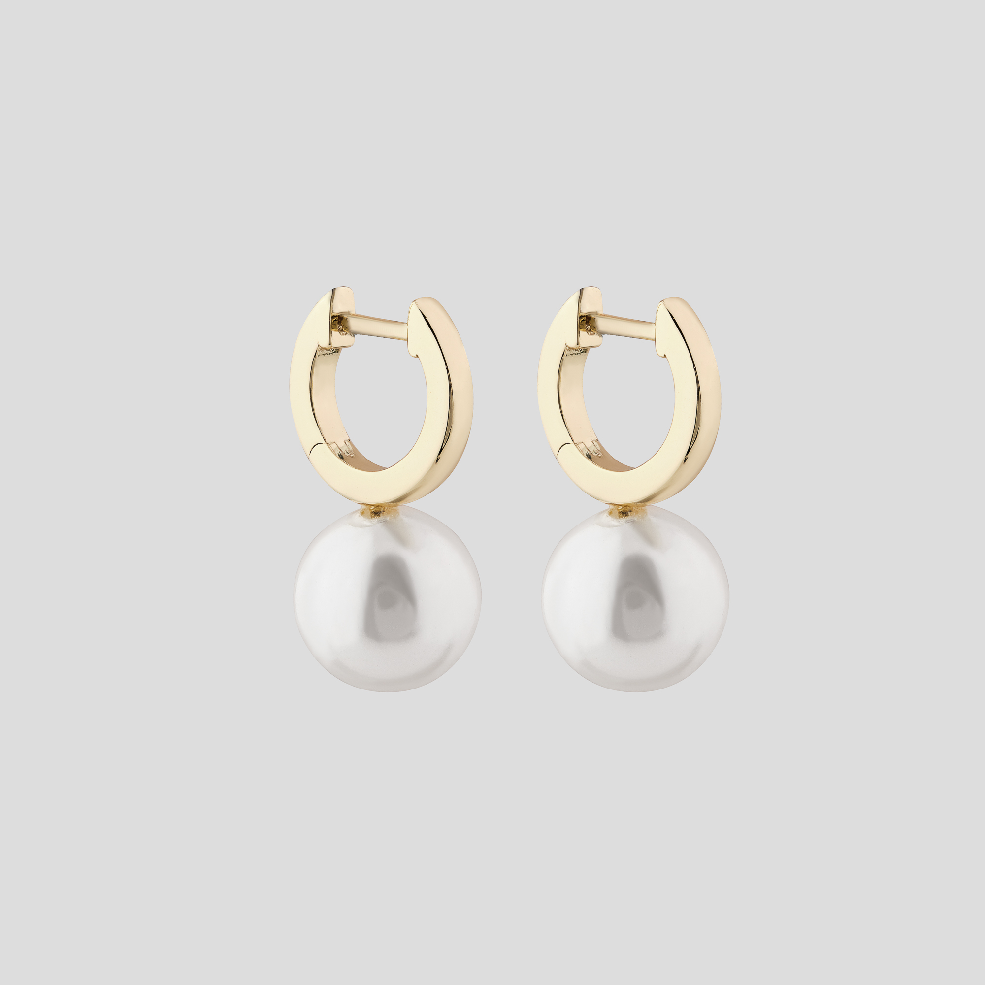 

Серебряные серьги с позолотой Minimal DE6543п