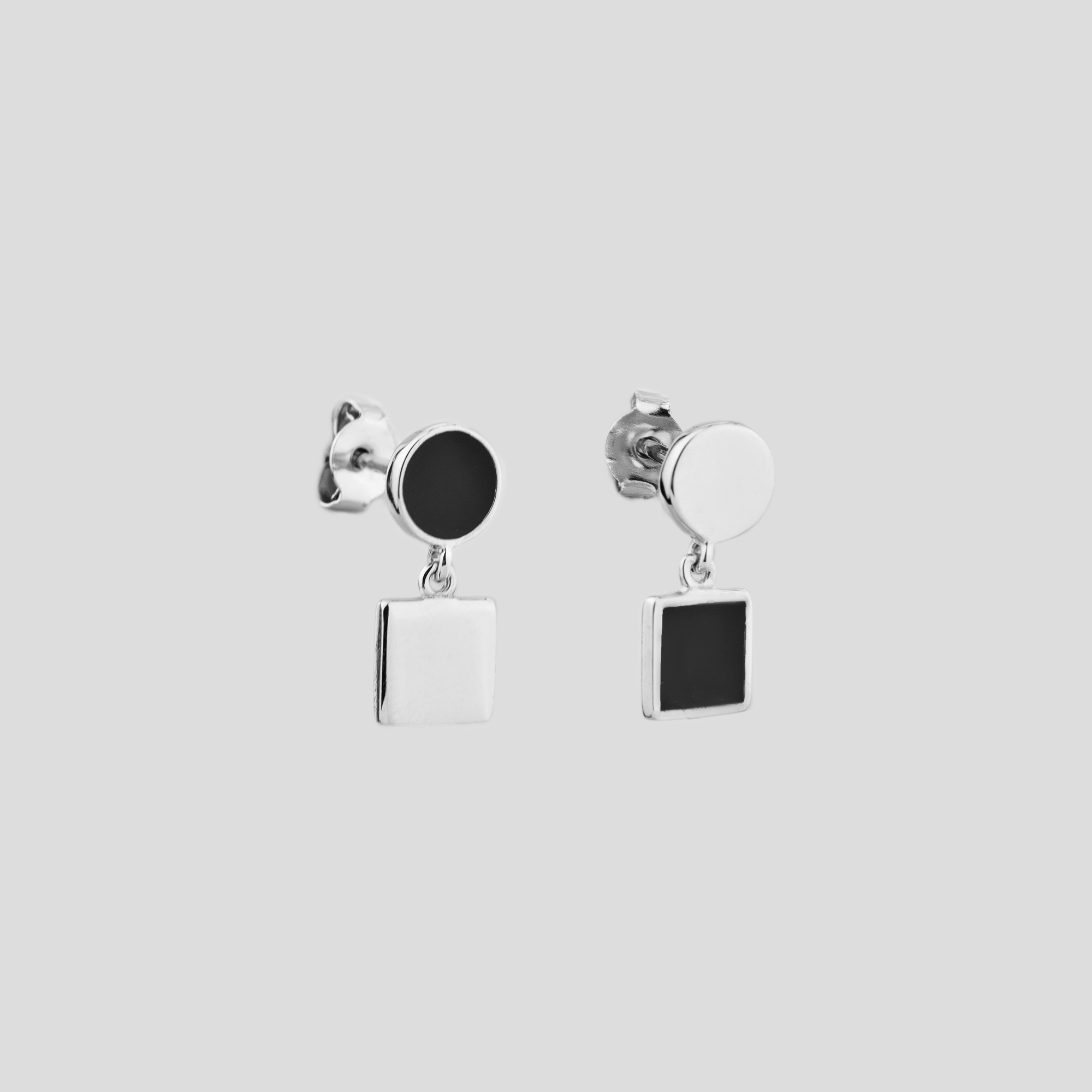 

Серебряные серьги Minimal ВС-385ер