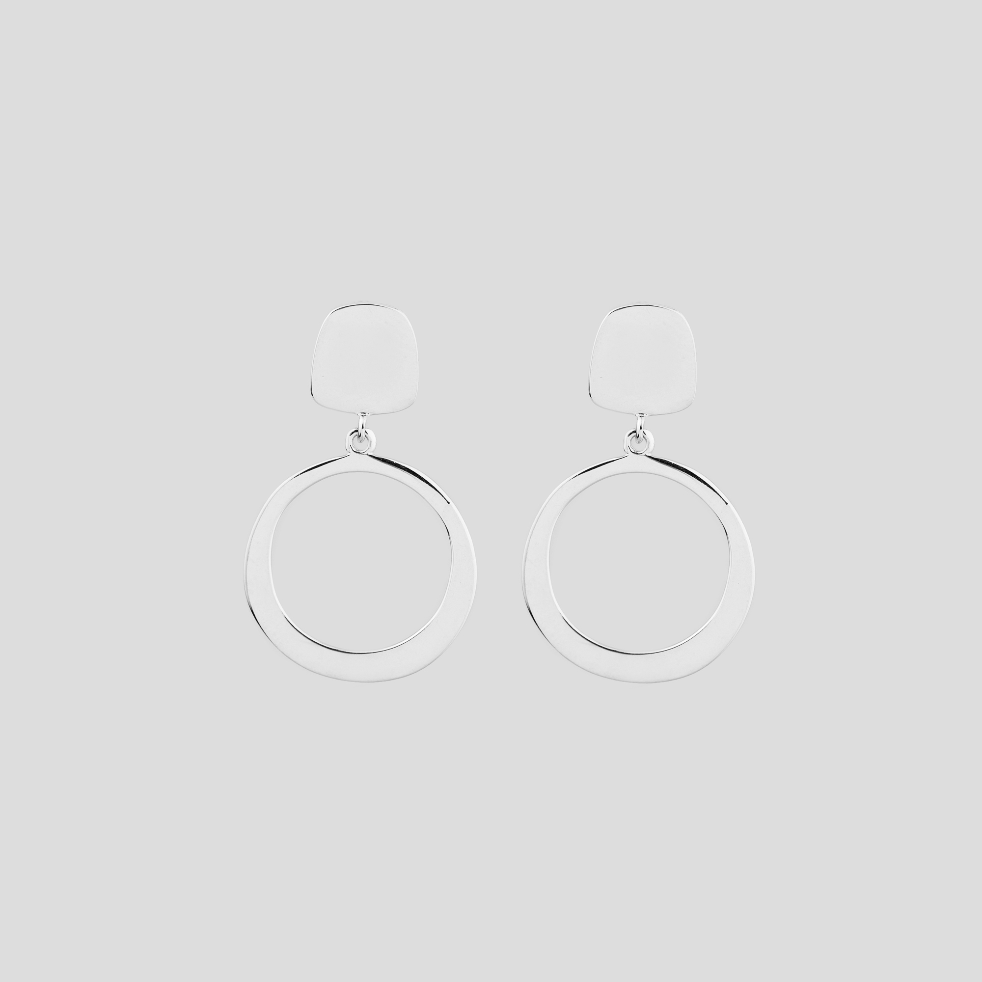 

Серебряные серьги Minimal ВС-482р