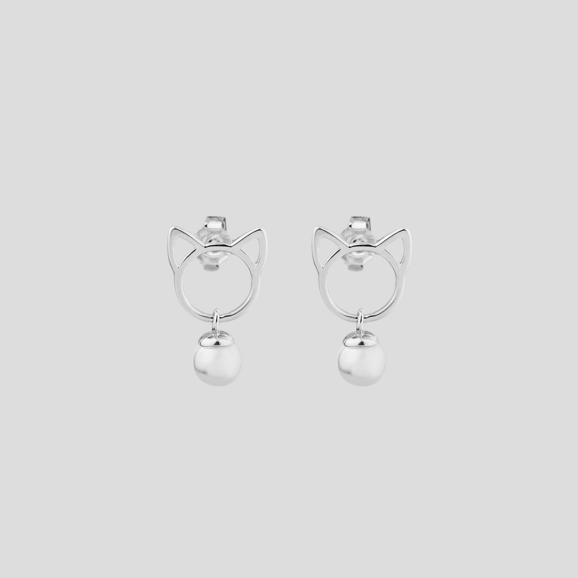 

Серьги Игривый котенок