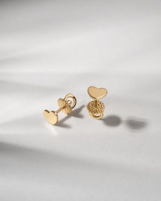 Сережки серця