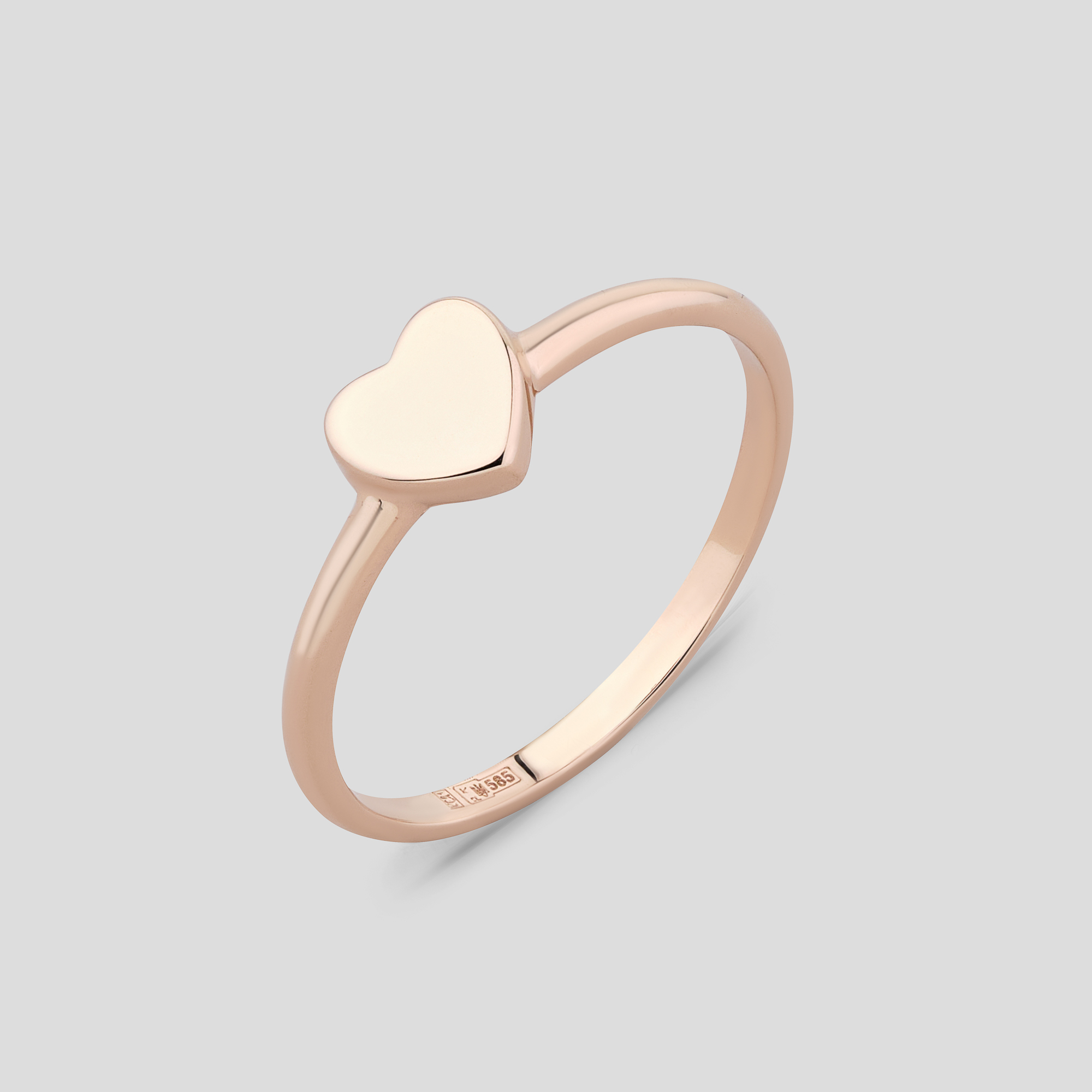 

Золотое кольцо Minimal 1002747101-ч- 17