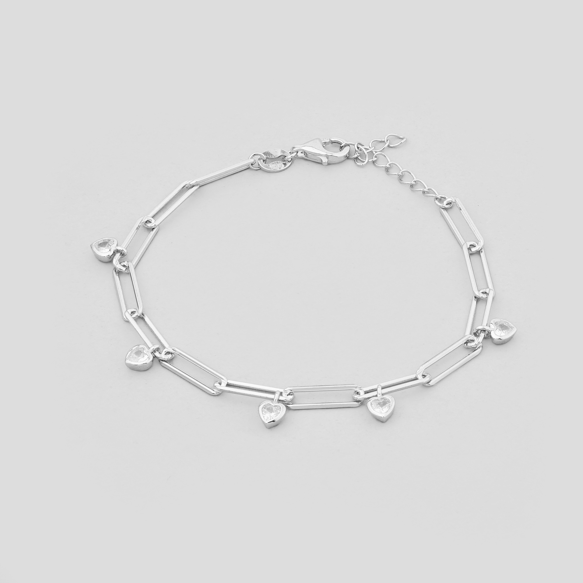 

Серебряный браслет Minimal 5-0045б