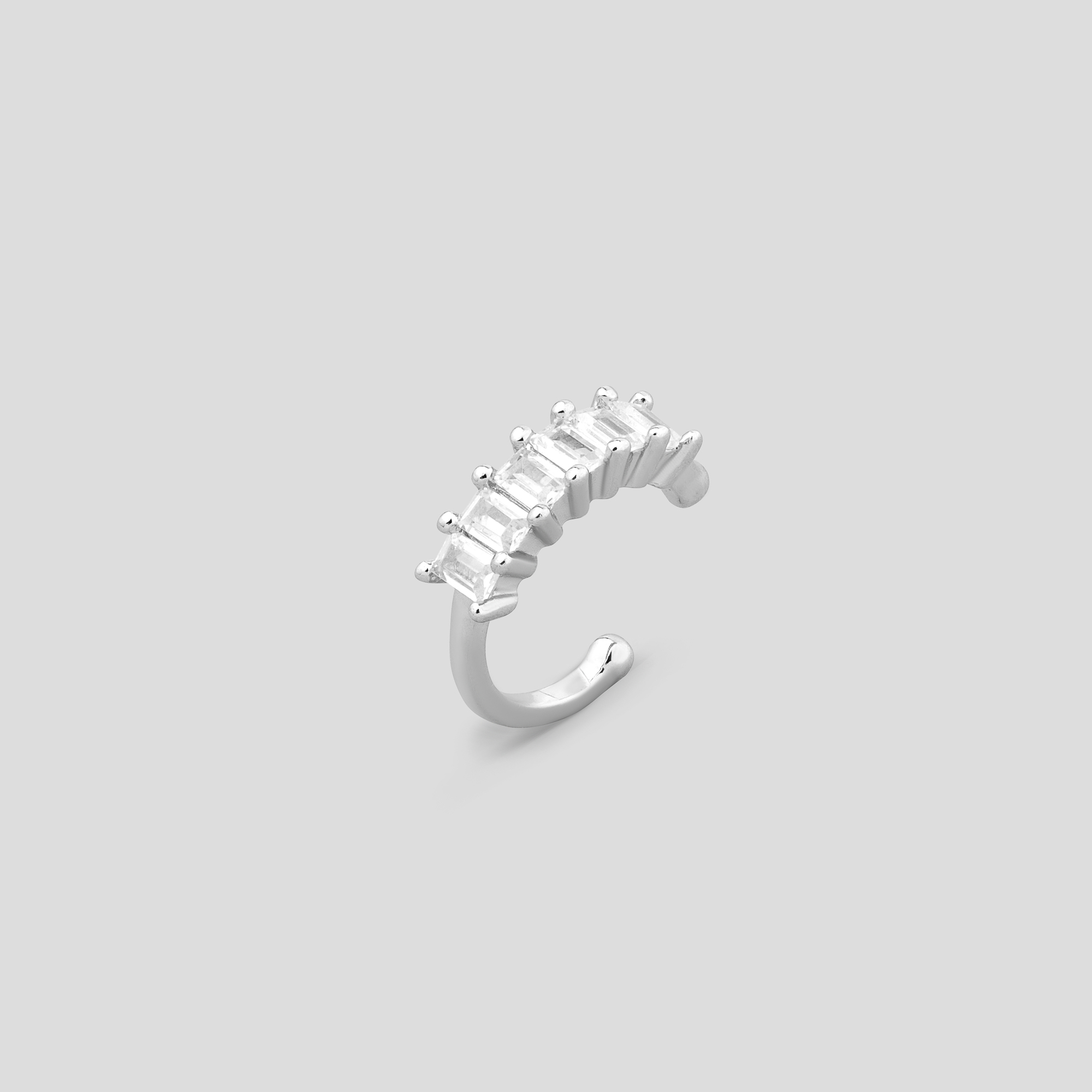 

Серебряные серьги Minimal 520875б