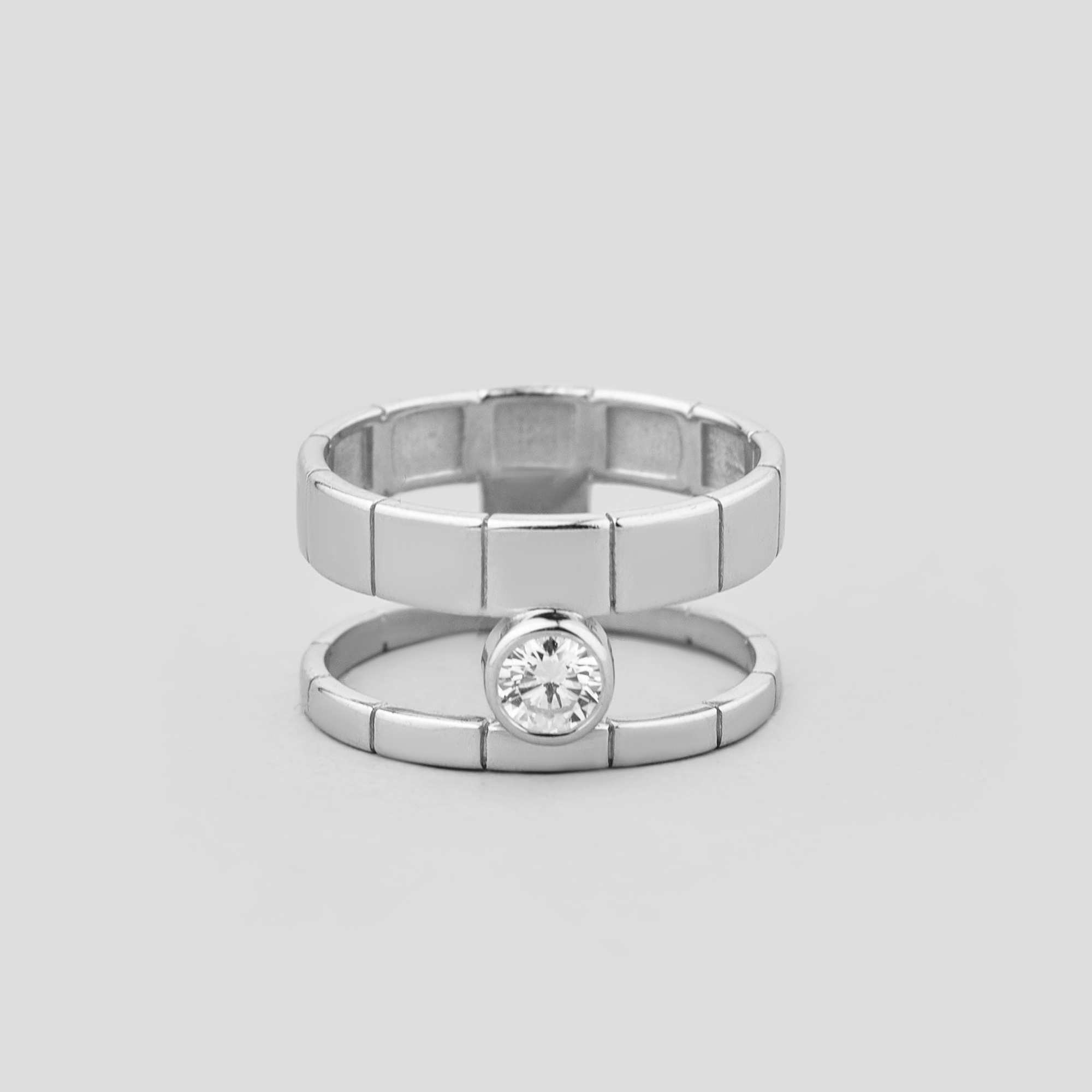 

Серебряное кольцо Minimal 10730- 17