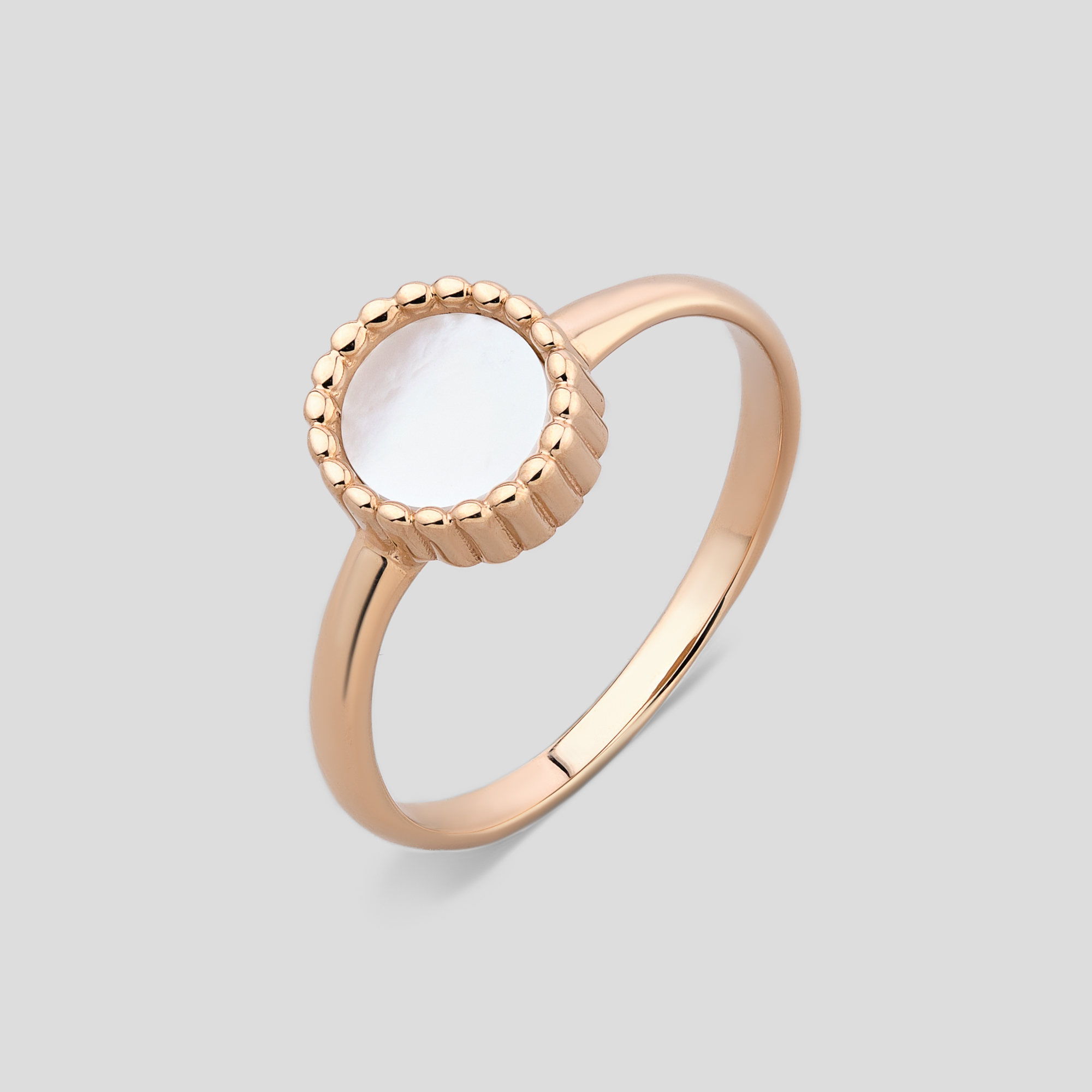 

Золотое кольцо Minimal к330-ч-др- 18