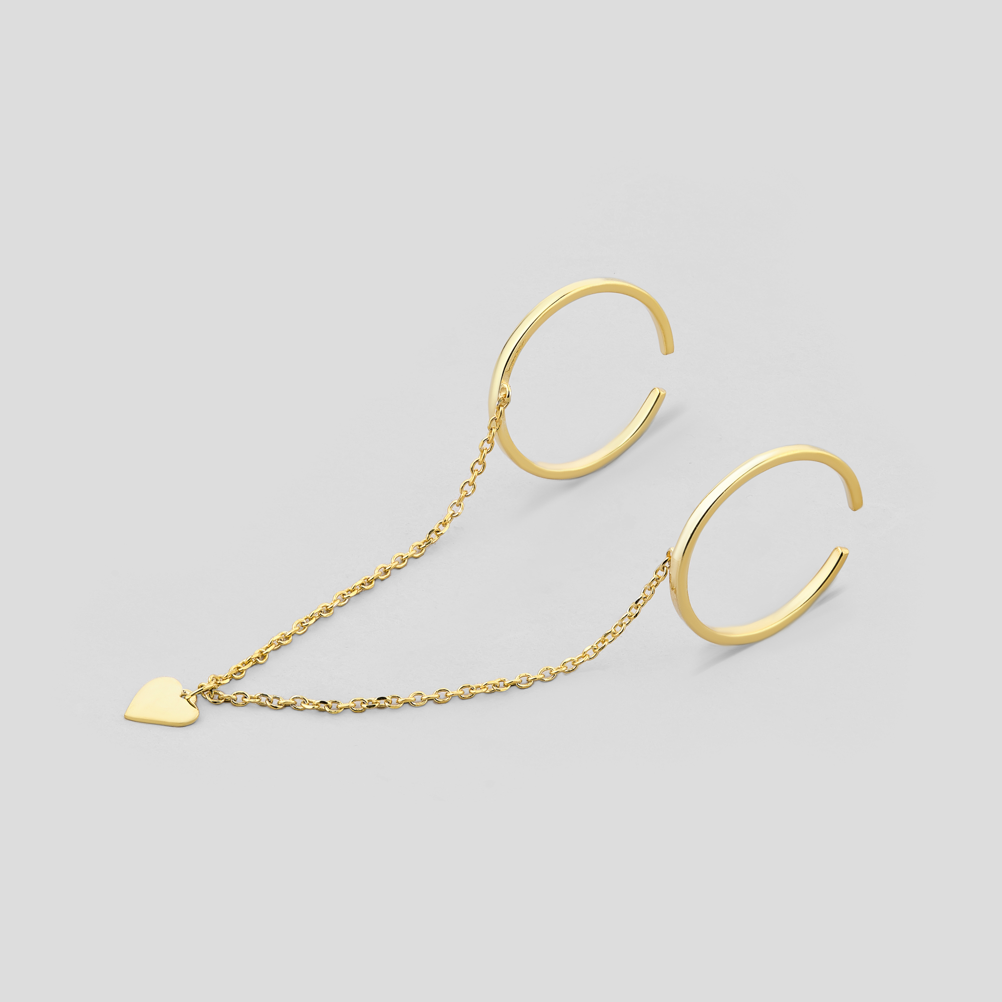 

Серебряные кольца с позолотой Minimal 10727р(п)
