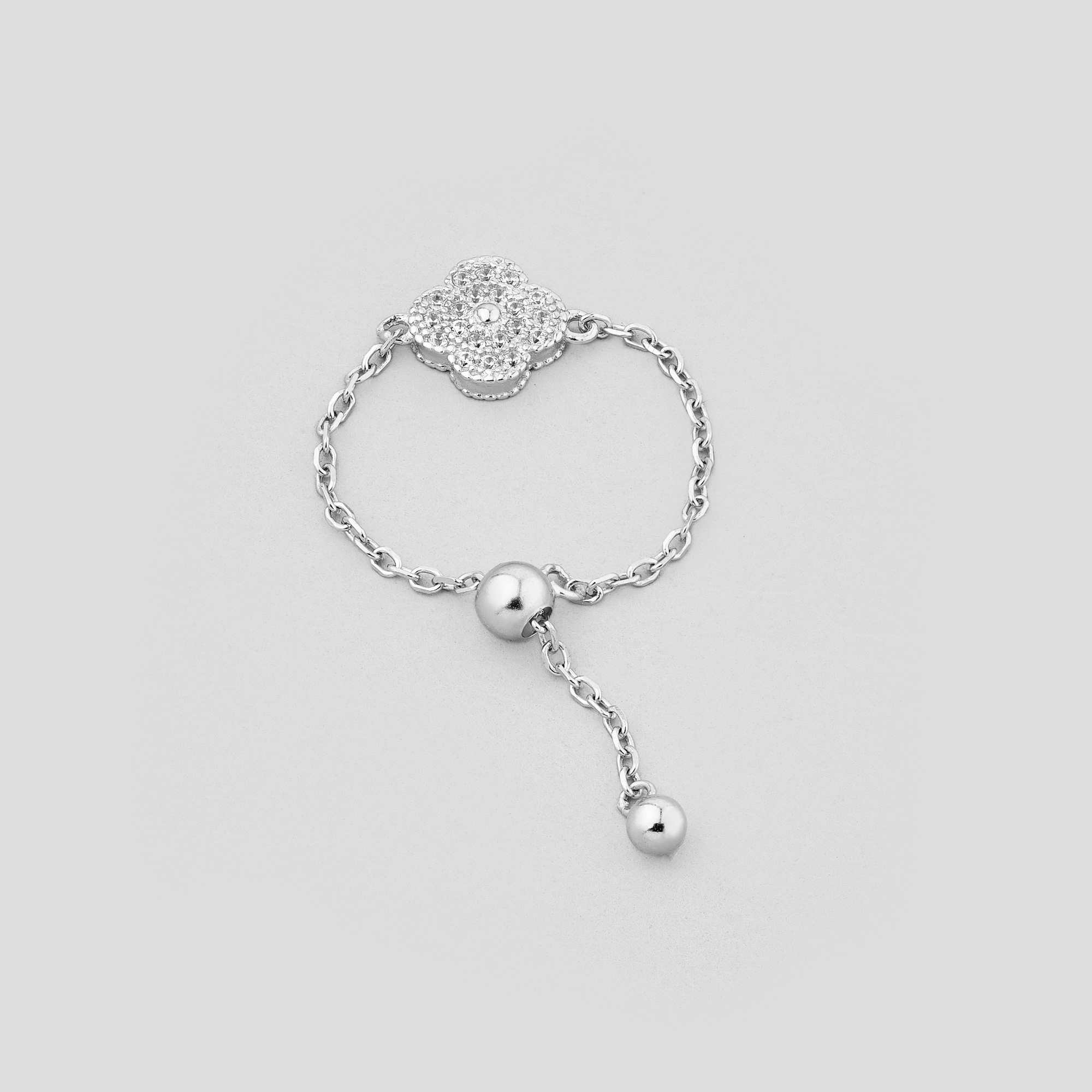 

Серебряное кольцо Minimal 510528б