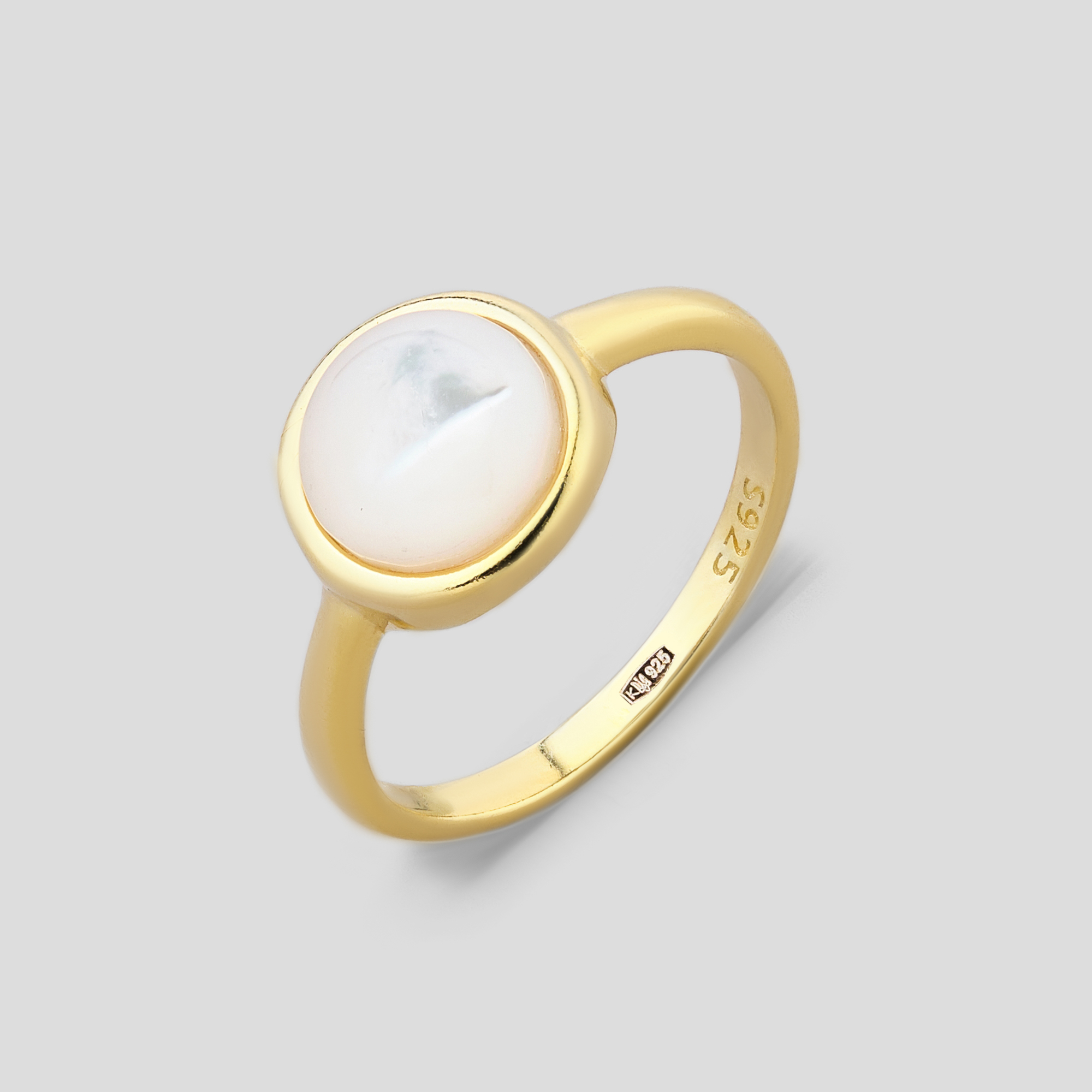 

Серебряные кольца с позолотой Minimal FR20868(п)- 18
