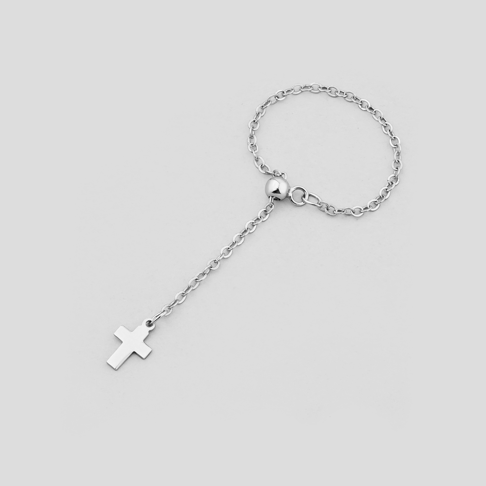 

Серебряное кольцо Minimal FR18951