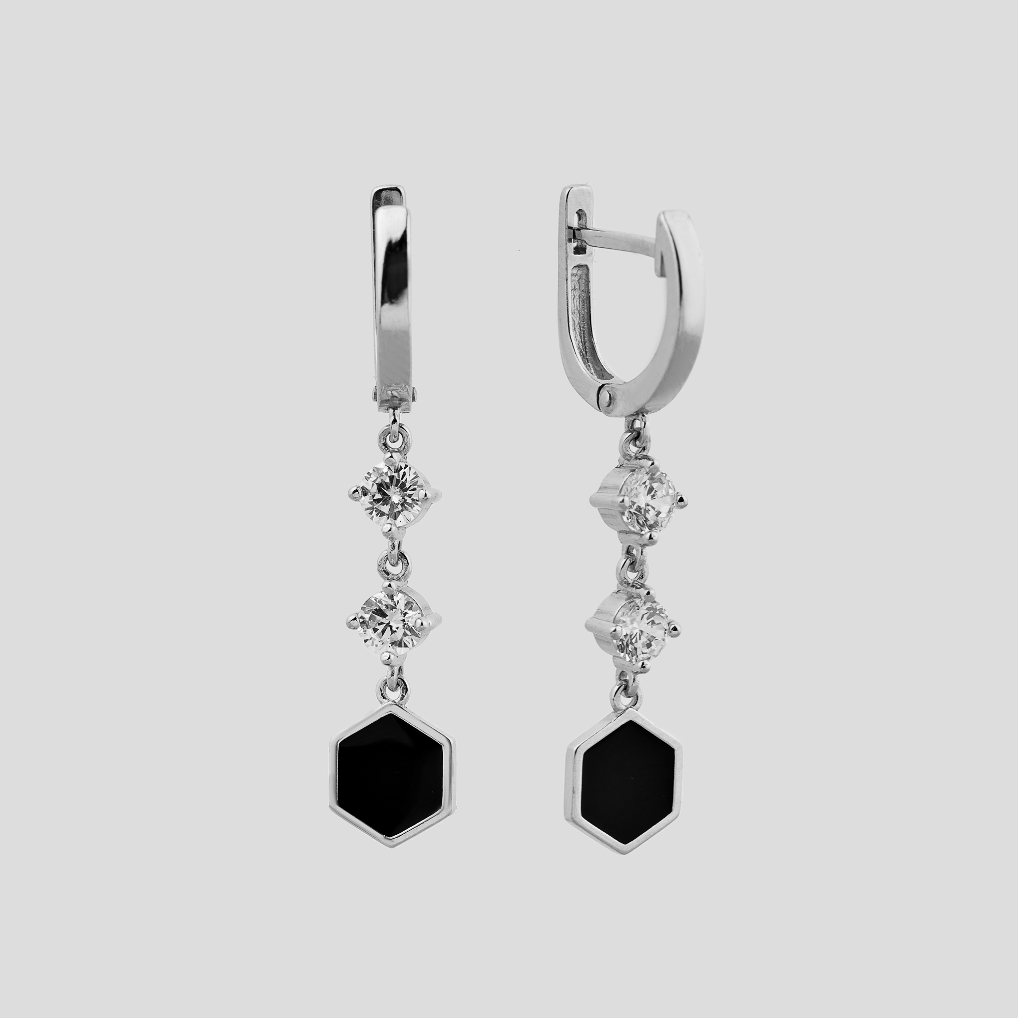 

Серебряные серьги Minimal 20788ech