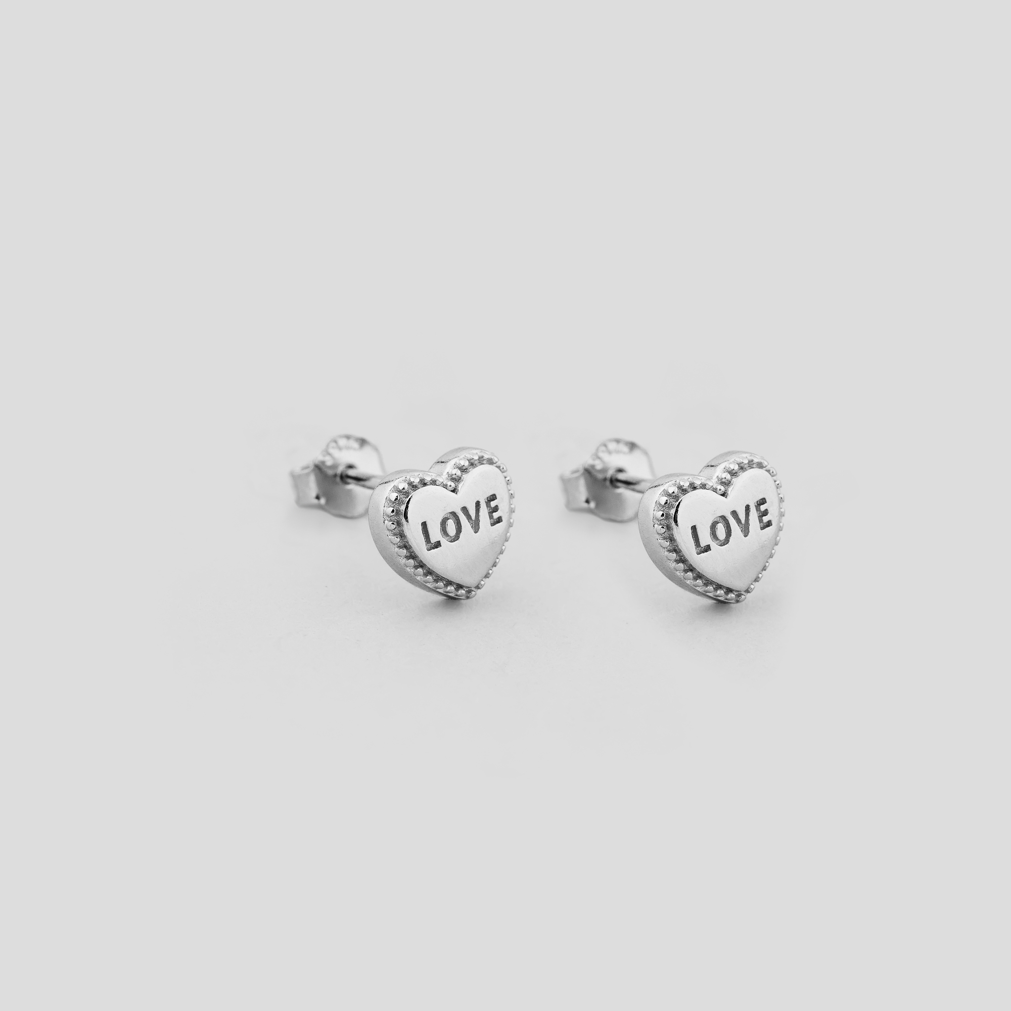 

Серебряные серьги Minimal 521165