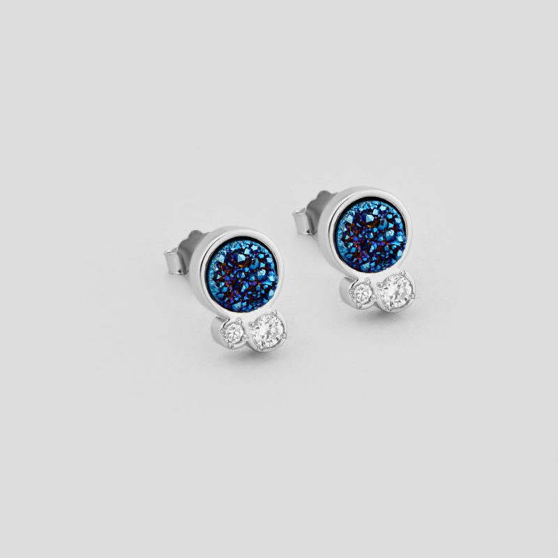 Сережки Небесний шовк