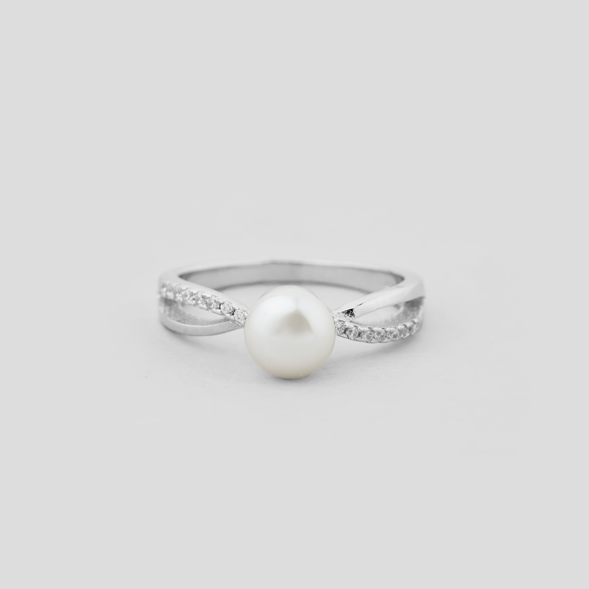 

Серебряное кольцо Minimal 9510393б-17.5 17.5
