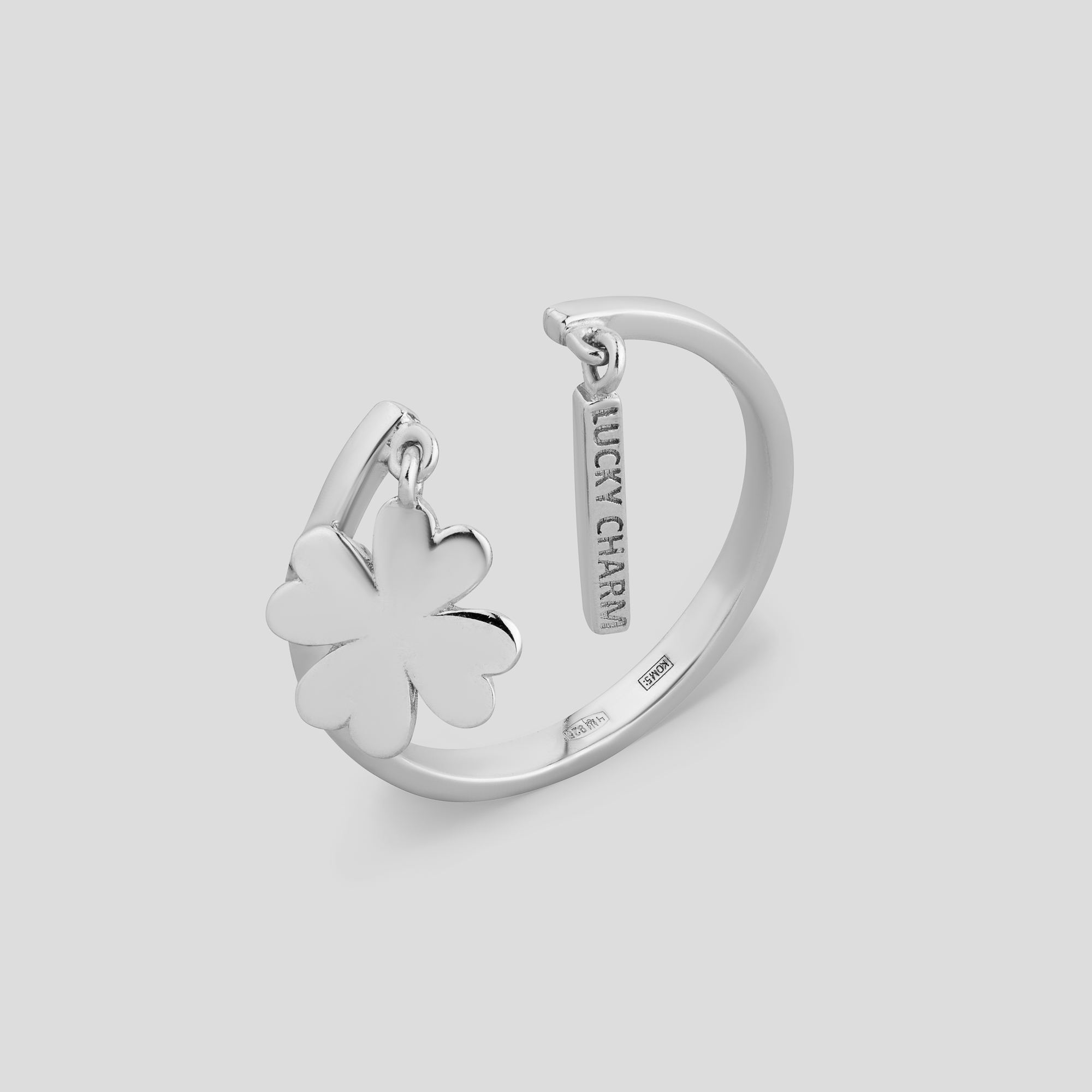 

Серебряное кольцо Minimal ВС-676р