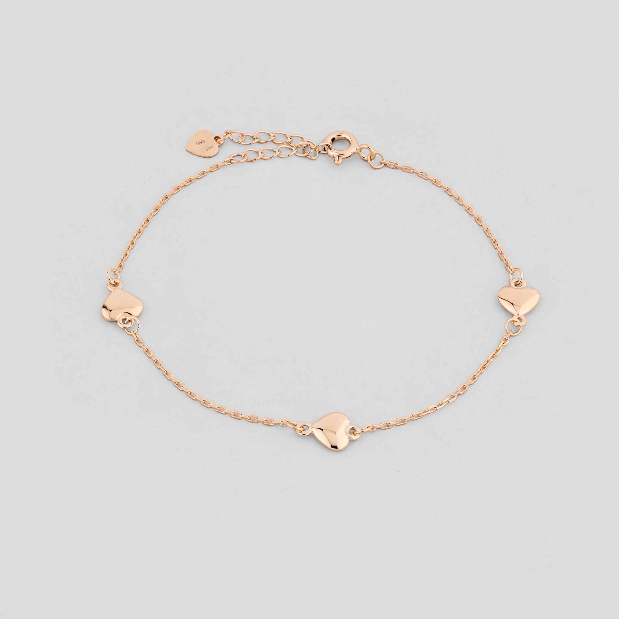

Серебряные браслеты с позолотой Minimal ВС-426зч