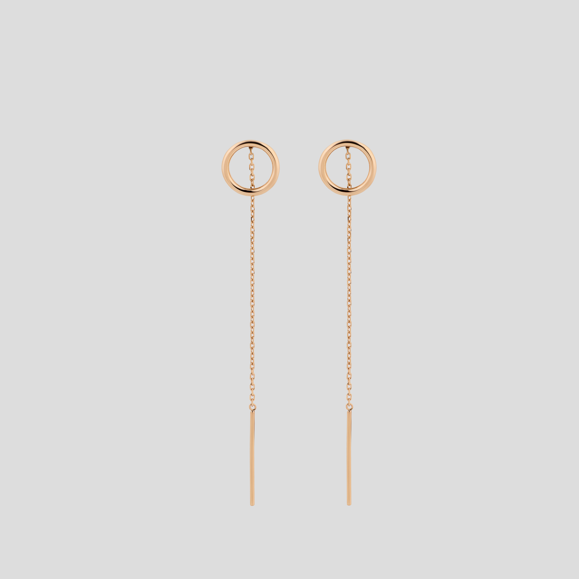 

Золотые серьги Minimal 2010120101-ч