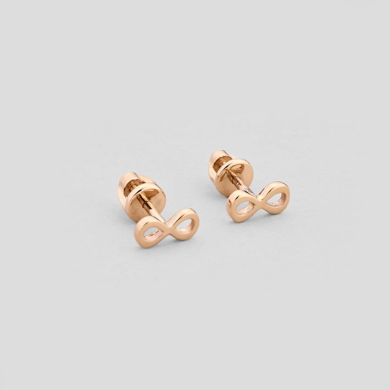 Серьги Знак бесконечности