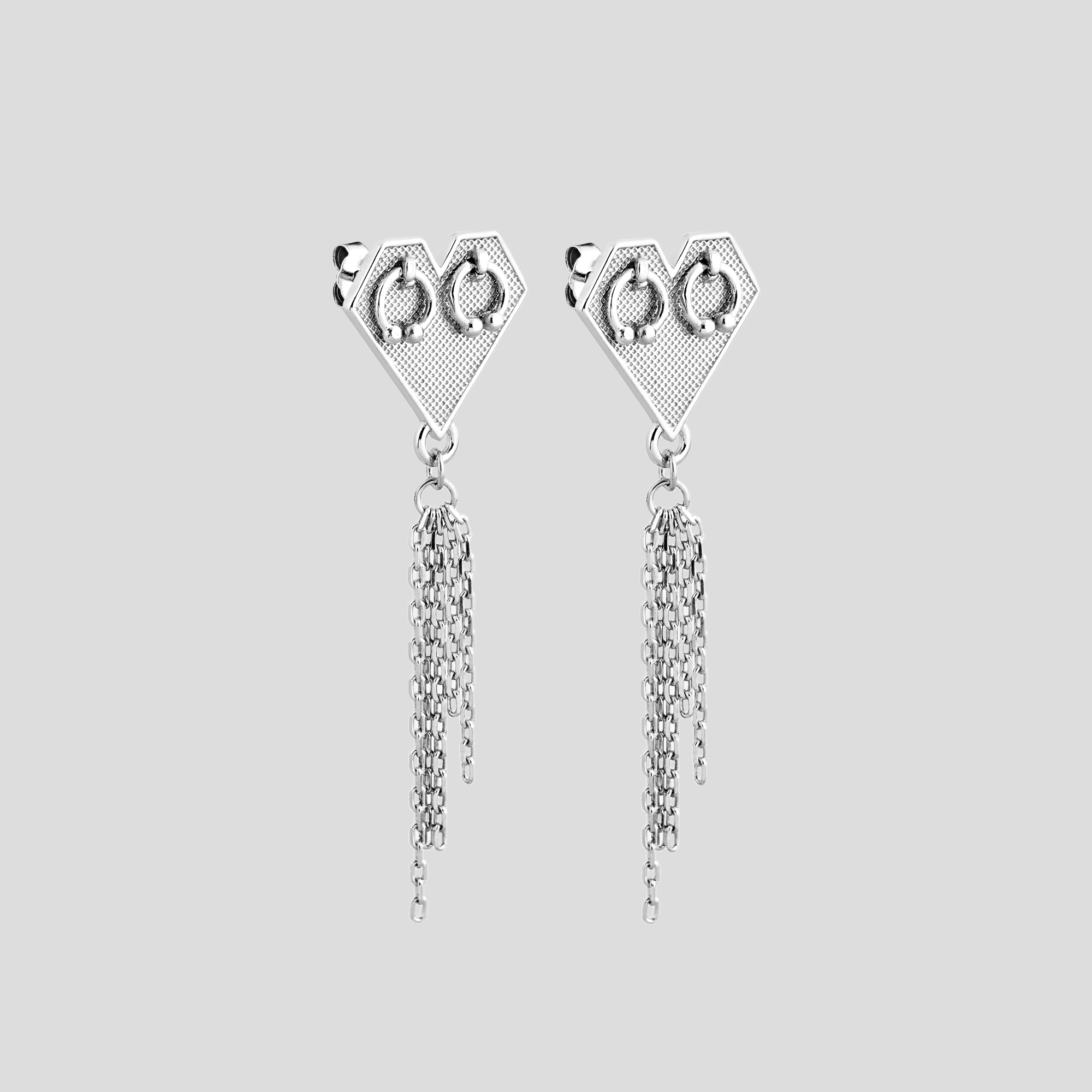 

Серьги Бунтарское Сердце