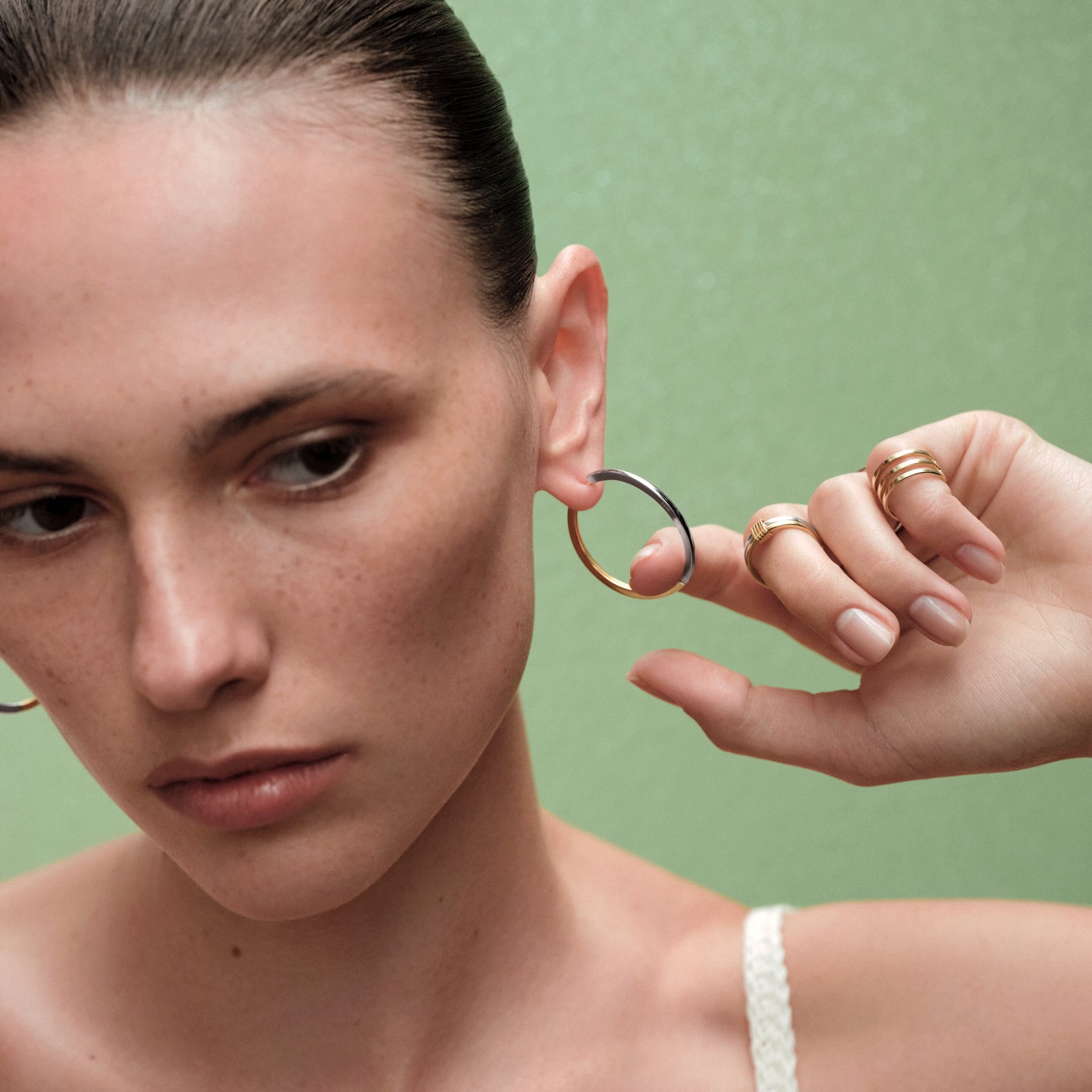 

Кольцо Стильный дуэт