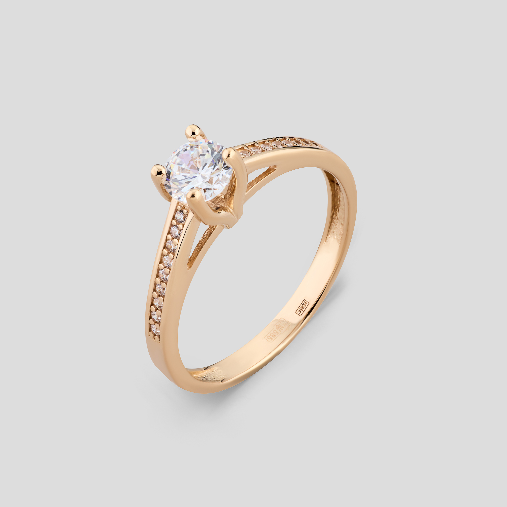 

Кольцо Изящная линия