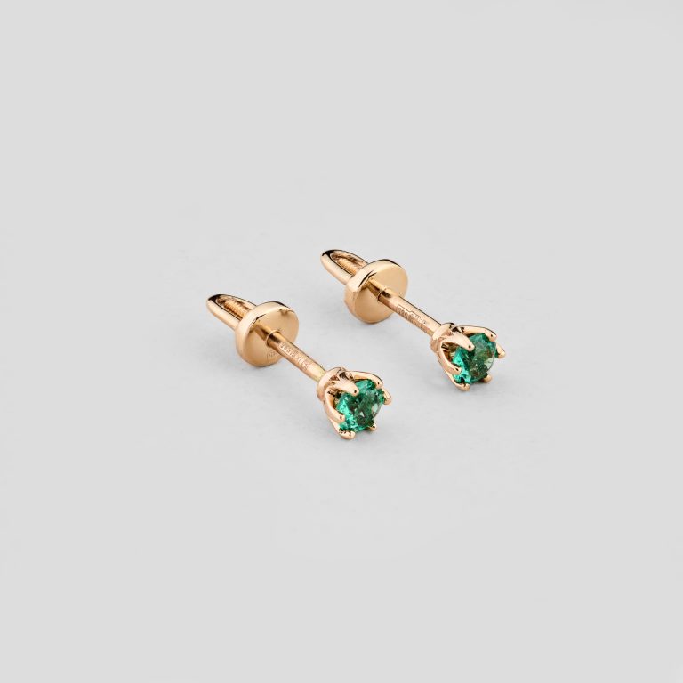 Сережки Смарагдовий подих
