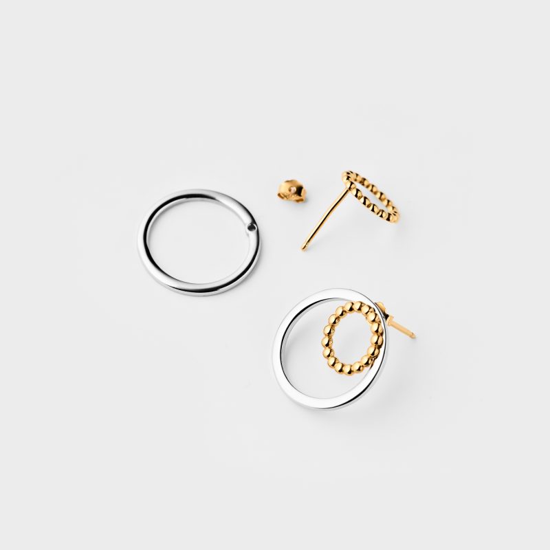 Серьги Двойная элегантность Фото №2 Серьги Двойная элегантность купить